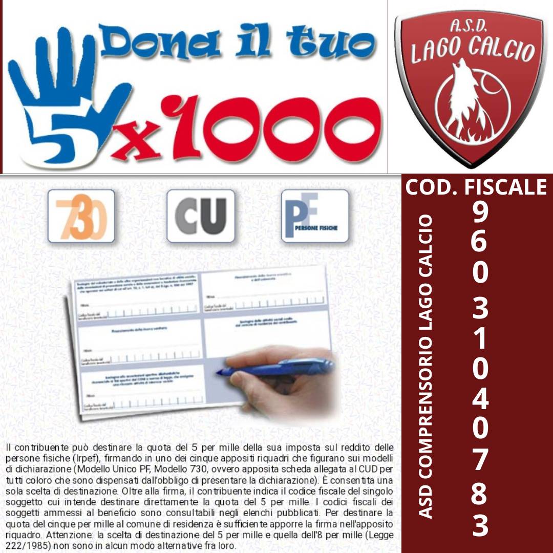 Dona il tuo 5×1000